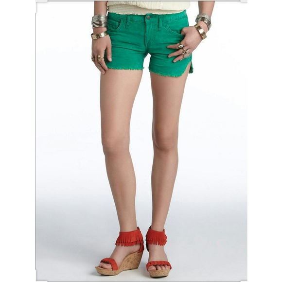 Free People Corduroy shorts Dolphin Hem - Picture 2 of 7